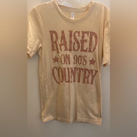 Pink Lily Raised on 90s Country Comfy Graphic Tee - Picture 2 of 2